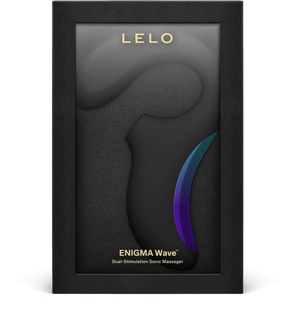Кліторально-вагінальний звуковий стимулятор LELO Enigma WAVE Black, 3 типи стимуляції