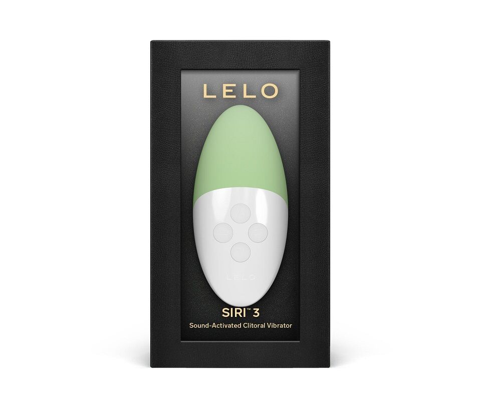 Музичний вібратор для клітора LELO SIRI 3 Green, вібрації в ритмі звуків без смартфона