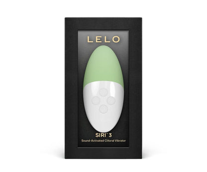 Музичний вібратор для клітора LELO SIRI 3 Green, вібрації в ритмі звуків без смартфона