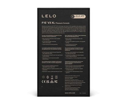 Смарт-мастурбатор LELO F1S V3 XL Red, збільшений, 2 мотори, 8 режимів, стимуляція звуковими хвилями