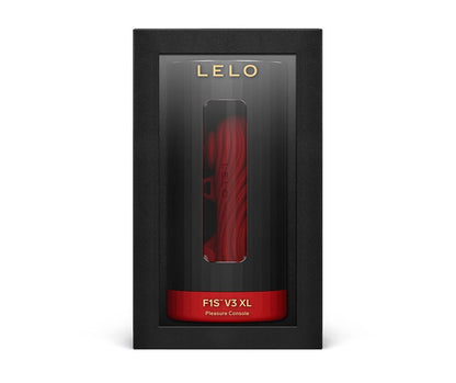 Смарт-мастурбатор LELO F1S V3 XL Red, збільшений, 2 мотори, 8 режимів, стимуляція звуковими хвилями