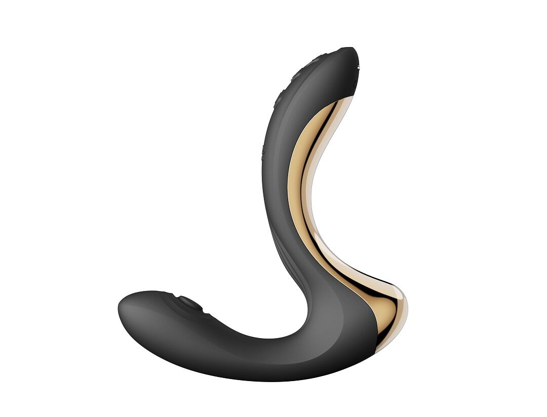 Вібратор-пульсатор з вакуумною насадкою Zalo – Talis G-Spot PulseWave Vibrator Obsidian Black