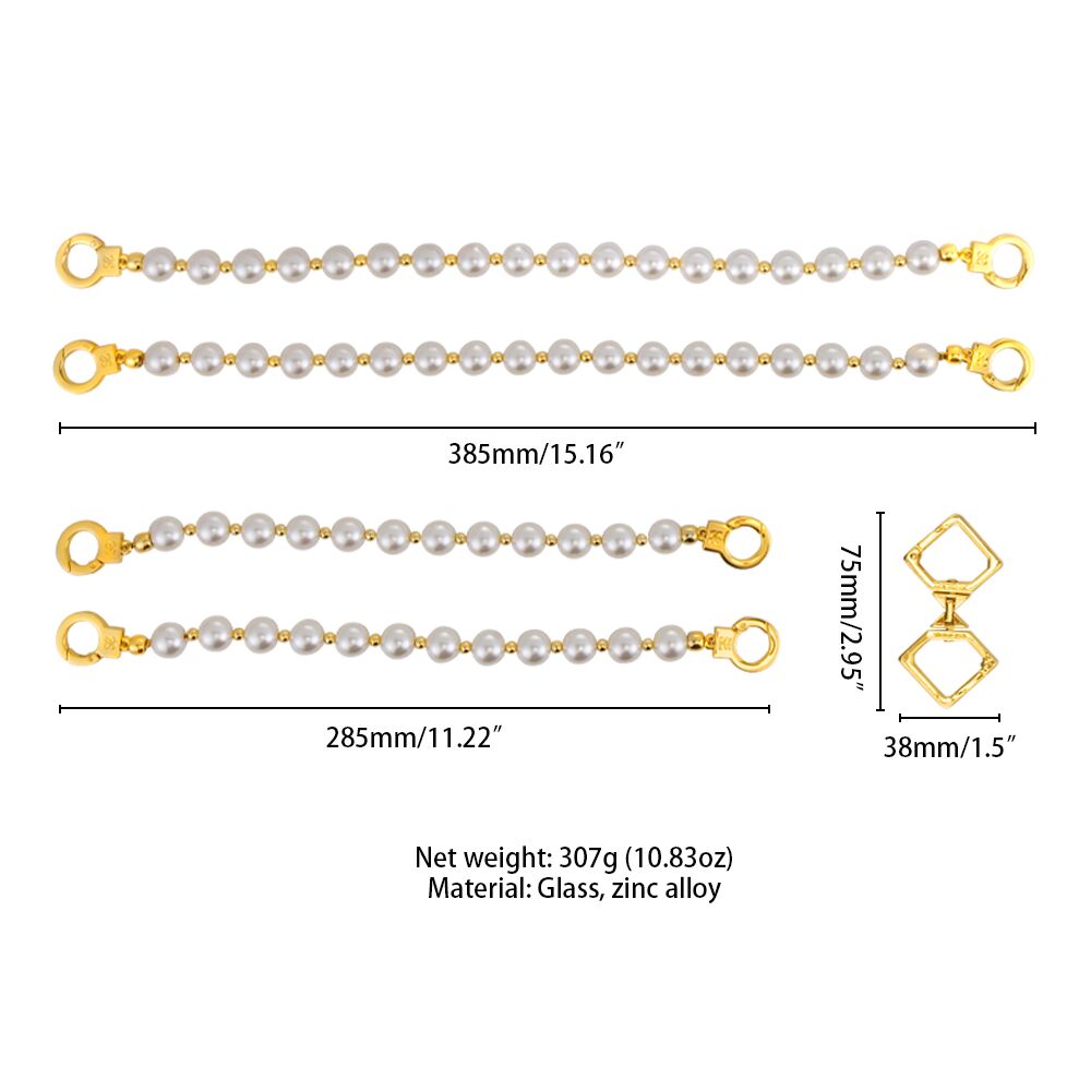 Перлинний нашийник з повідцем та наручниками LOCKINK Pearl Bondage & Restraint Set
