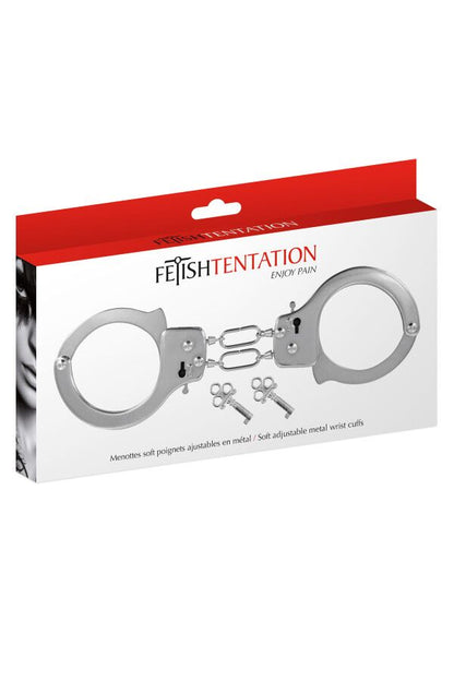 Наручники Fetish Tentation Soft adjustable metal wrist cuffs