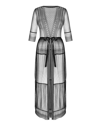 Пеньюар Obsessive Estiqua peignoir XS/S
