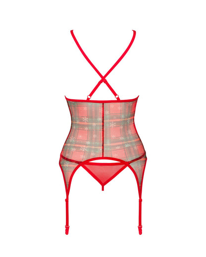 Корсет Obsessive Jollymore corset XL/2XL