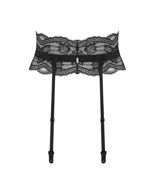Пояс для панчіх Obsessive Nutris garter belt XL/2XL