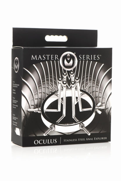 Анальний розширювач Master Series Oculus Stainless Steel Anal Explorer