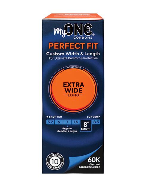Презервативи MyONE Extra Wide & Long 10 шт, картонна коробка
