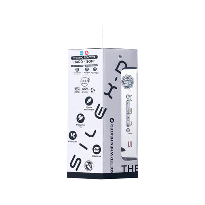 Анальна пробка SilexD Model 2, size M, чорна, двошарова, з ефектом пам’яті, діаметр 4 см