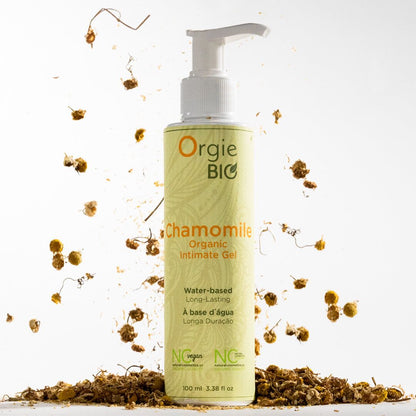 Лубрикант на водній основі Orgie – Bio Chamomile Organic Intimate Gel (100 мл), екстракт ромашки