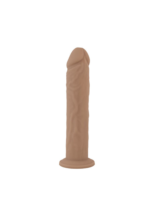 Фалоімітатор SilexD Oscar Flesh (MODEL 2 size 9in) Liquid Silicone, підходить для торса Apollo S і L
