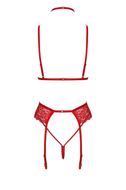 Комплект Kissable Bondage Kiss Set Red S/M