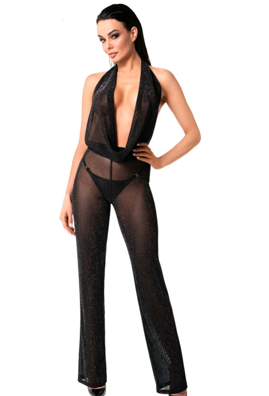 Комбінезон Noir Handmade F350 Shiny tulle overall - L