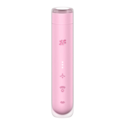 Вакуумний стимулятор Satisfyer First Kiss, технологія 3D Air Pulse, 30 режимів, подвійний силікон