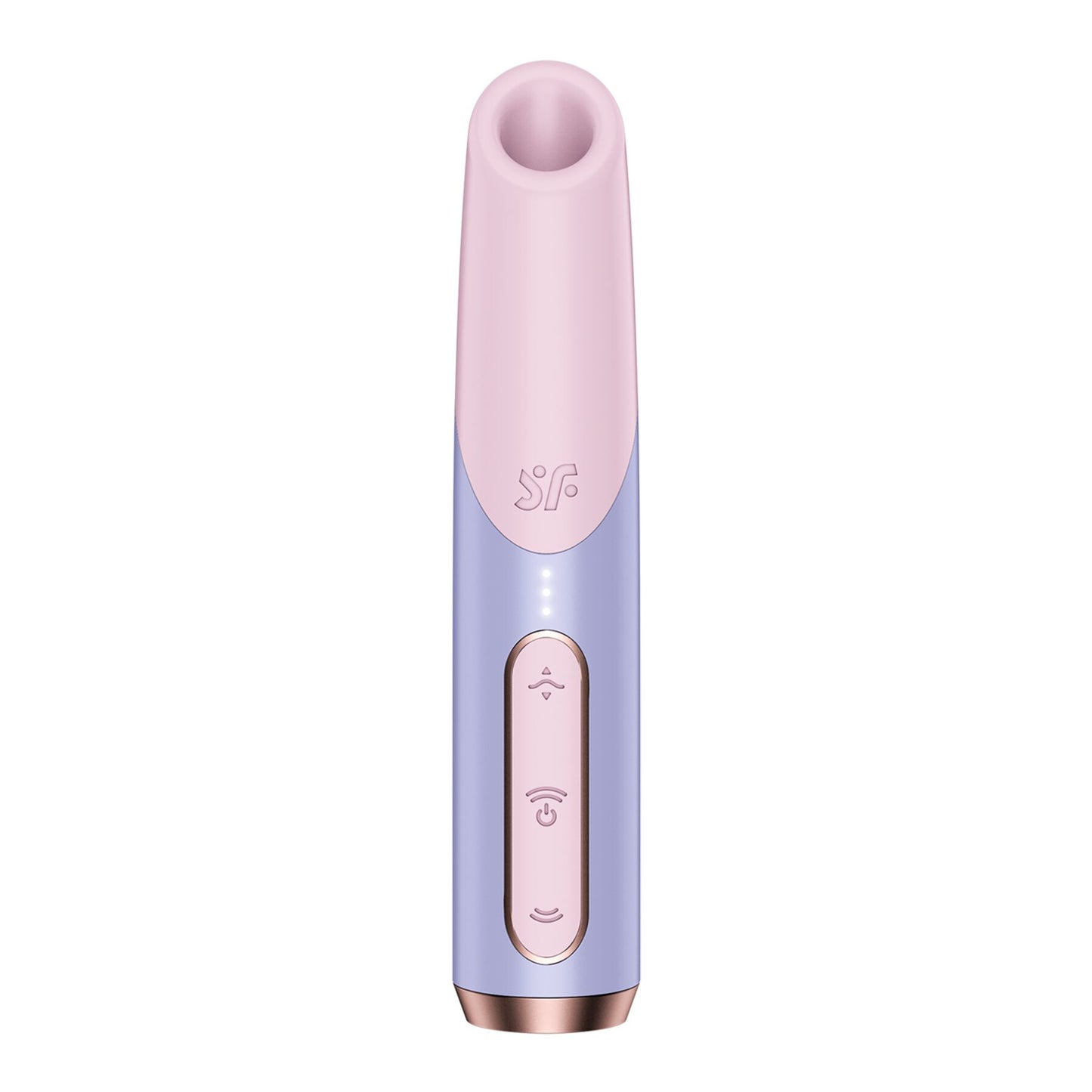 Вакуумний стимулятор Satisfyer Bold Kiss Violet, магнітна технологія 3D Air Pulse, 30 режимів роботи