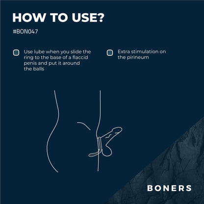 Ерекційне кільце Boners Cock ring