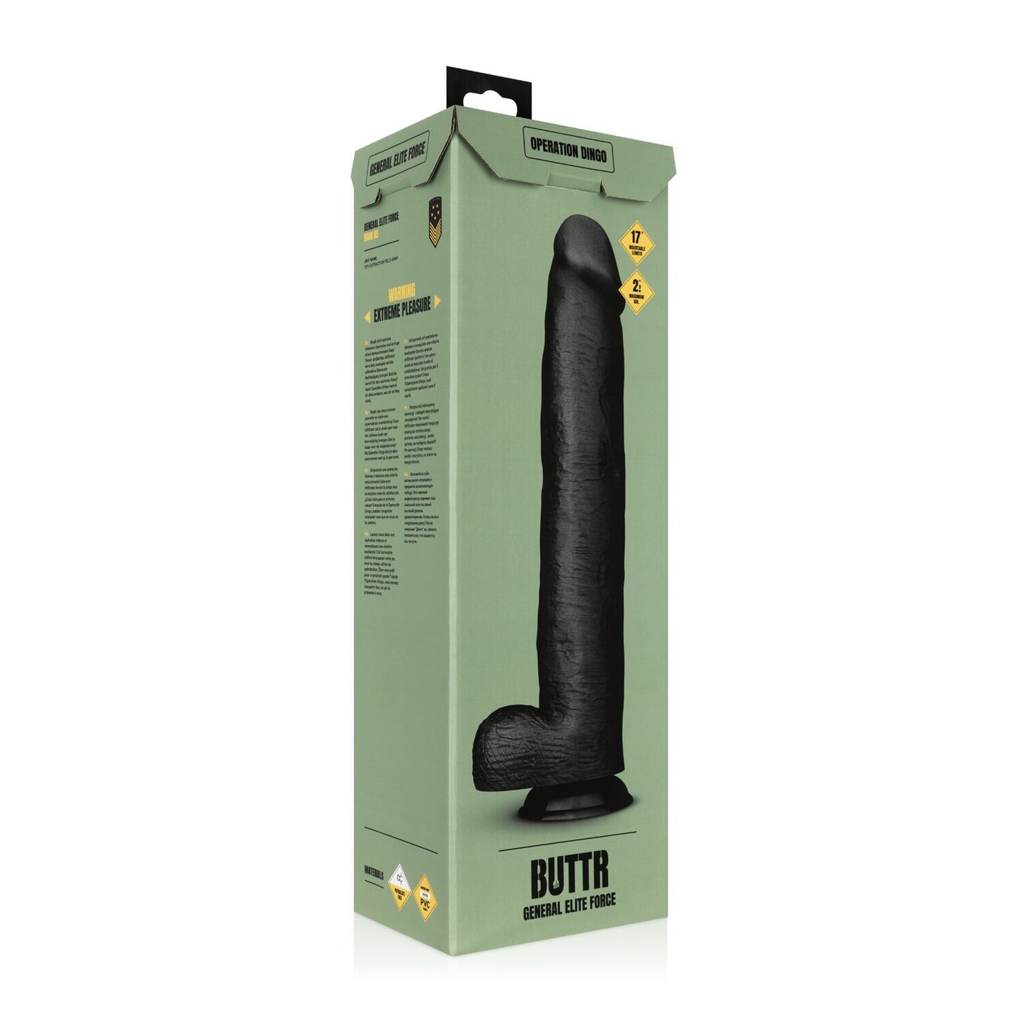 Фалоімітатор BUTTR - Operation Dingo Huge Dildo