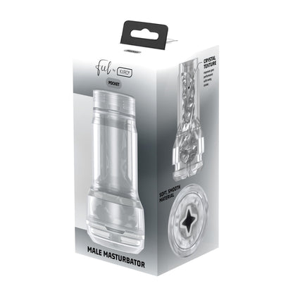 Мастурбатор Kiiroo Feel Pocket Crystal сумісний з PowerBlow