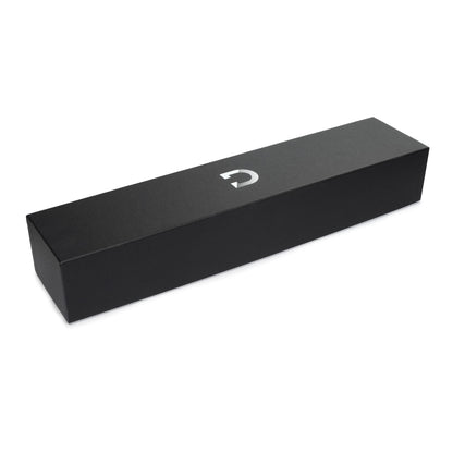 Преміальний вібромасажер DOXY Die Cast матово-чорний, з покриттям із 24-каратного золота