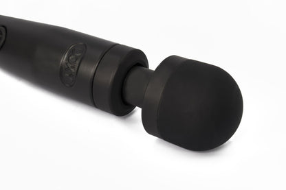 Вібромасажер DOXY Die Cast 3 Matt Black, дуже потужний, живлення 220В, металевий корпус