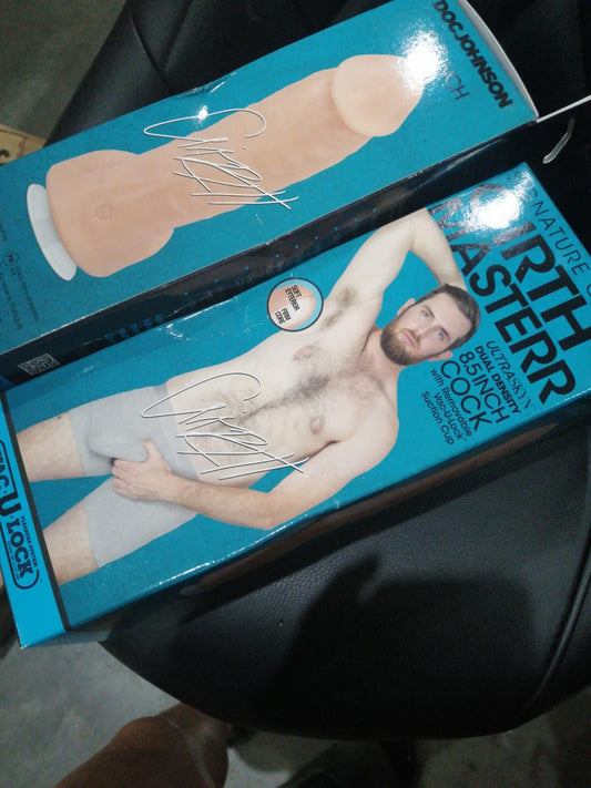 Фалоімітатор Doc Johnson Signature Cocks Girthmasterr 8.5 inch UltraSkyn (м'ята упаковка!!!)