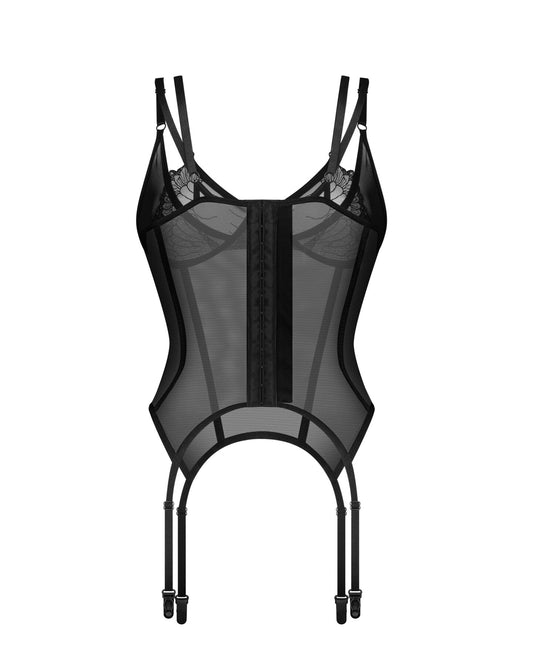 Корсет Obsessive Arrowel Black corset S/M