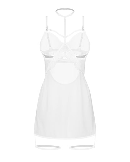 Бебі-долл Obsessive Arrowel White chemise S/M