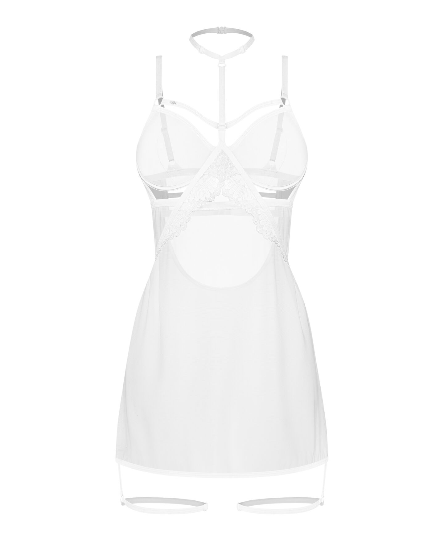 Бебі-долл дол Obsessive Arrowel White chemise 2XL/3XL