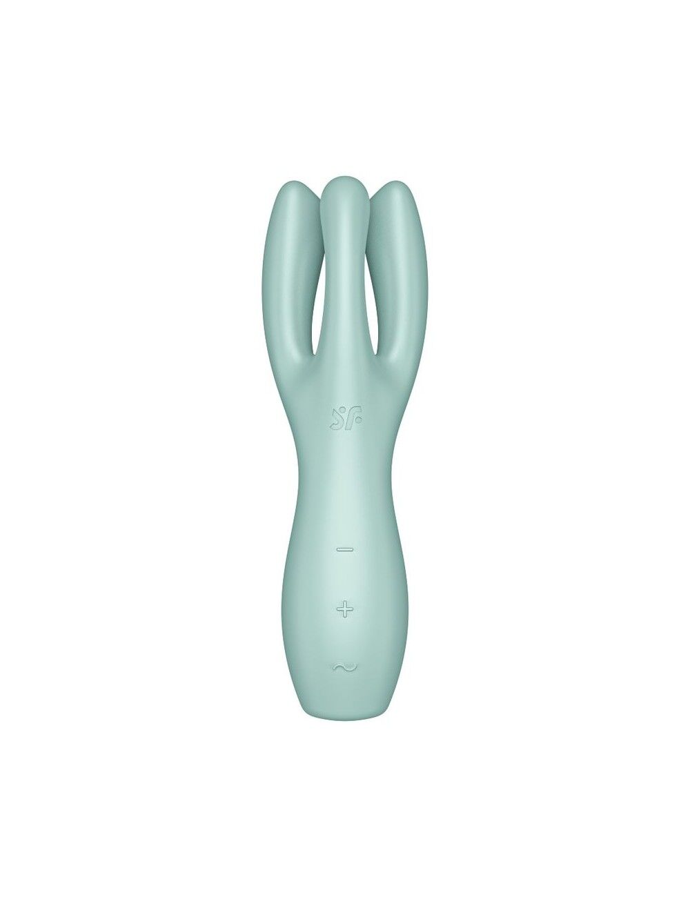 Кліторальний вібратор Satisfyer Threesome 3 Mint з трьома пальчиками