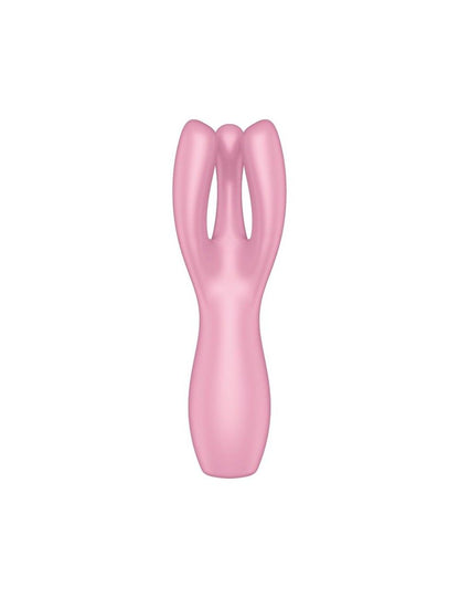 Кліторальний вібратор Satisfyer Threesome 3 Pink з трьома пальчиками